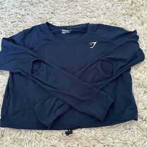 Gymshark Drawcord Crop Top